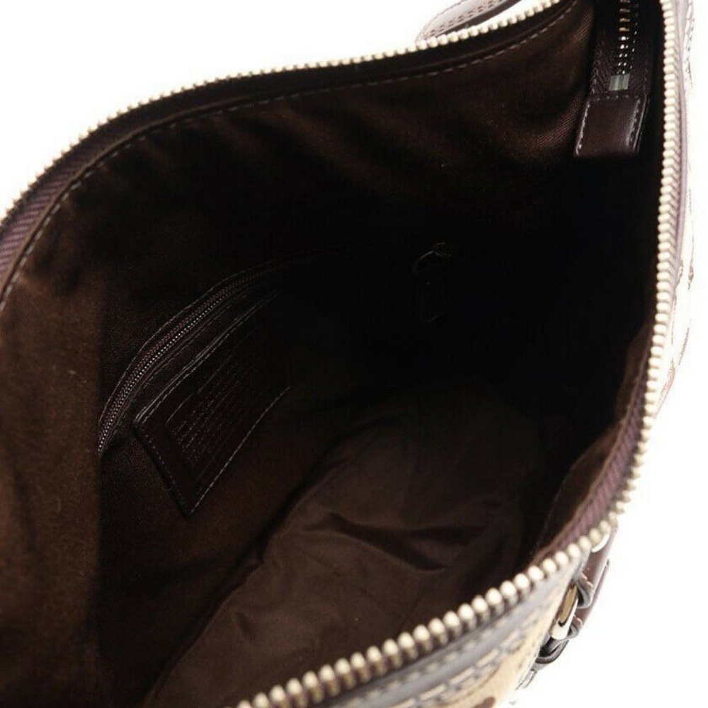 Coach Chelsea Horse & Carriage Brown Shoulder Bag - Picture 5 of 8